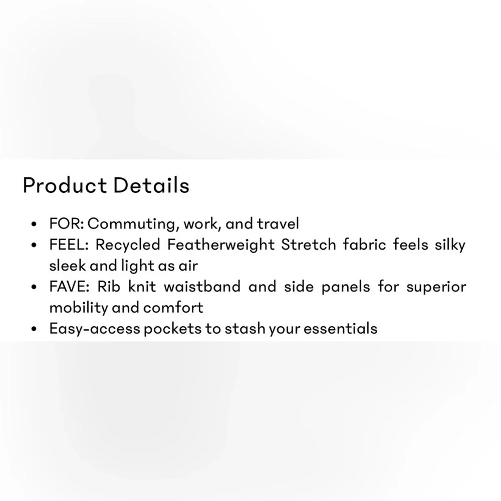 Athleta cropped brooklyn